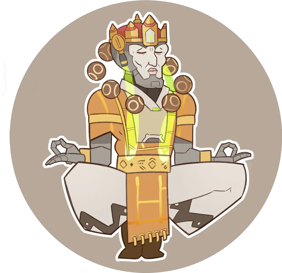 Overwatch Zenyatta Overwatch Mercy Dab Png Zenyatta Png