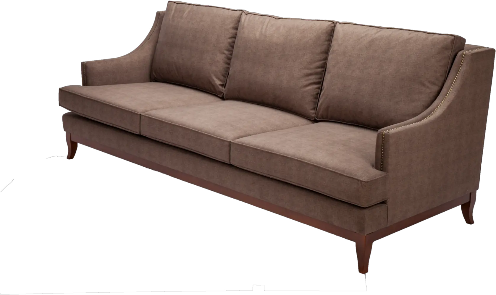 Sander Nail Head Sofa Studio Couch Png Nail Head Png