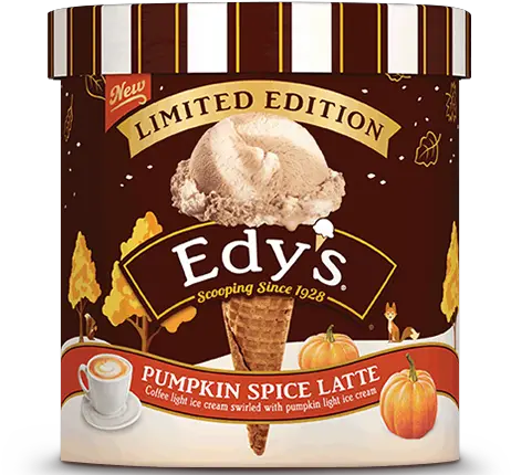 Pumpkin Spice Latte Rocky Road Ice Cream Png Pumpkin Spice Png