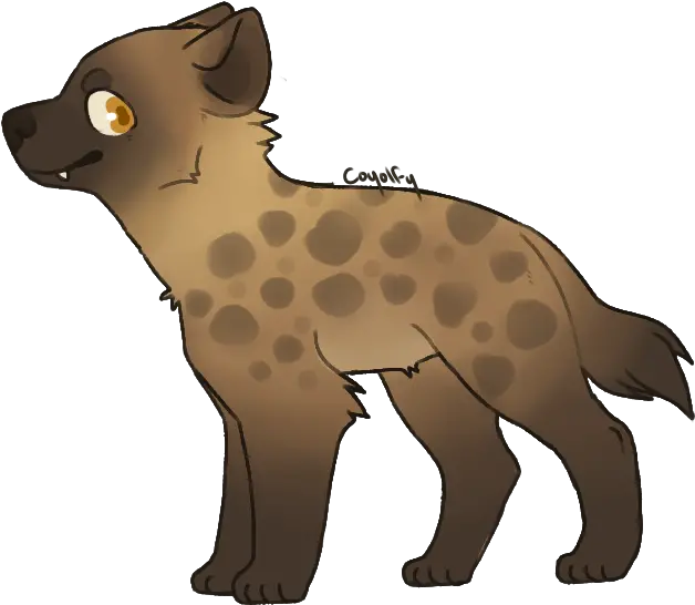 The Gnoll Train U2014 Coyolfy Just A Hyena Doodle Might Sell Spotted Hyena Png Hyena Png