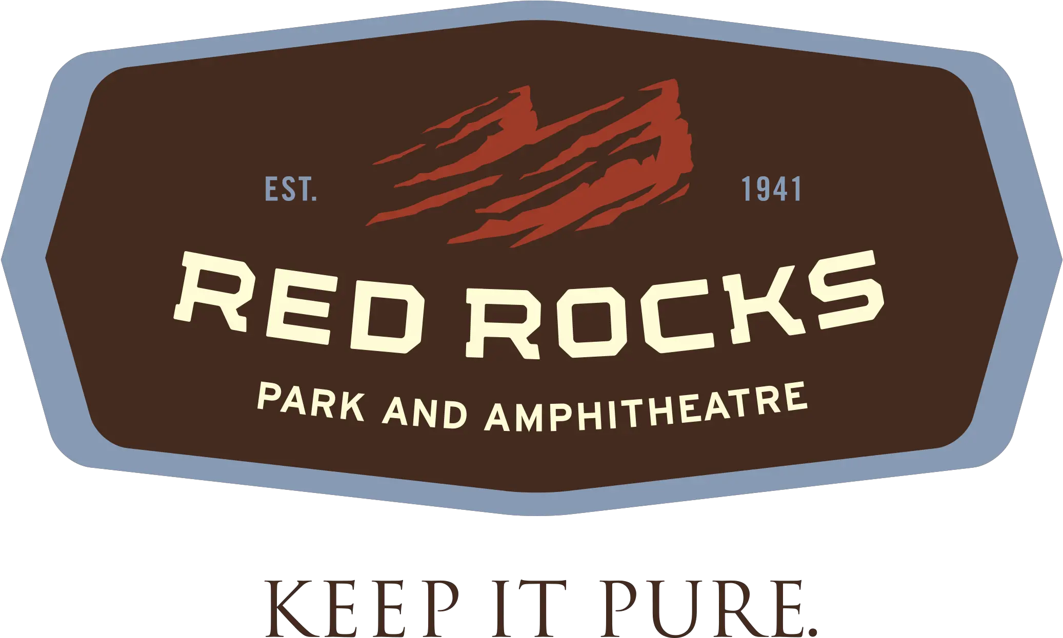 Red Rocks Logo Png Transparent Svg Red Rock Park Amphitheatre Denver Png Logo Rocks Transparent