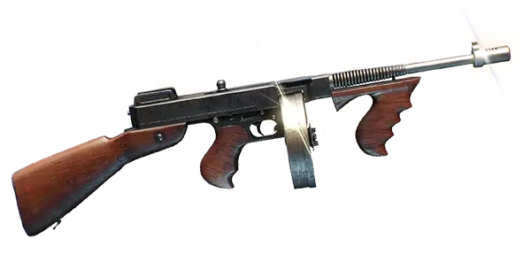 Download Chicago Typewriter Ovk Tommy Gun Transparent Background Png Gun Transparent Background