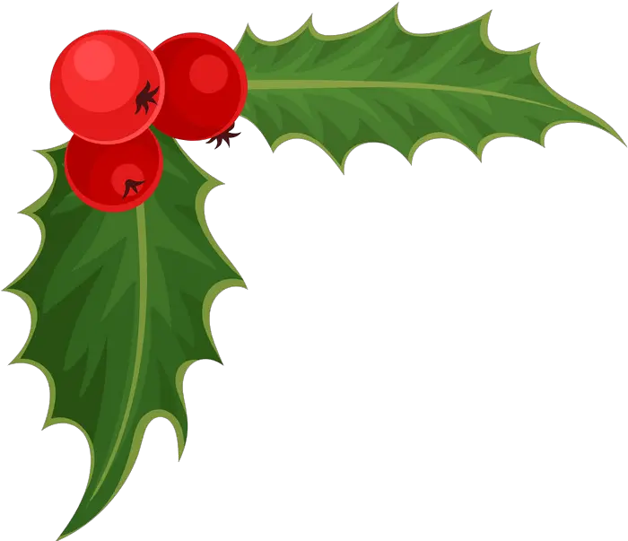 Holly Clipart Clipartworld Clip Art Holly Berries Png Holly Leaves Png