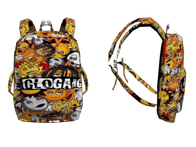 Rel Backpack Skin Gta Sa Png Glo Gang Logo