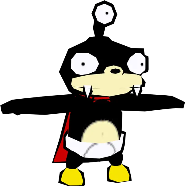 Playstation 2 Futurama Nibbler The Models Resource Futurama Nibbler Png Futurama Png