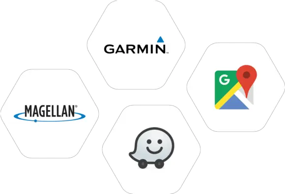 Features Badger Maps Garmin Png Waze Logo