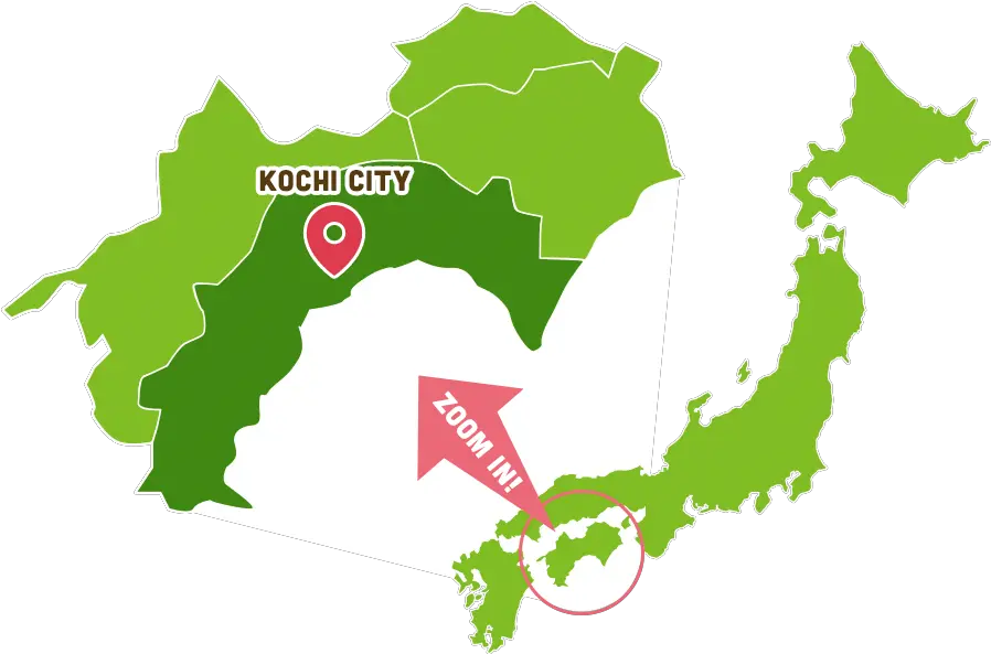 Kochi Japan Map Png Image With No Map Kochi City Japan Japan Map Png