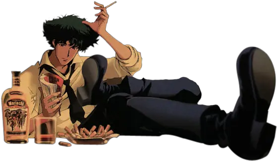 Pin Spike Spiegel Cowboy Bebop Png Cowboy Bebop Png