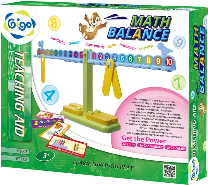 Math Balance U2013 Gigotoys Playset Png Weight Png