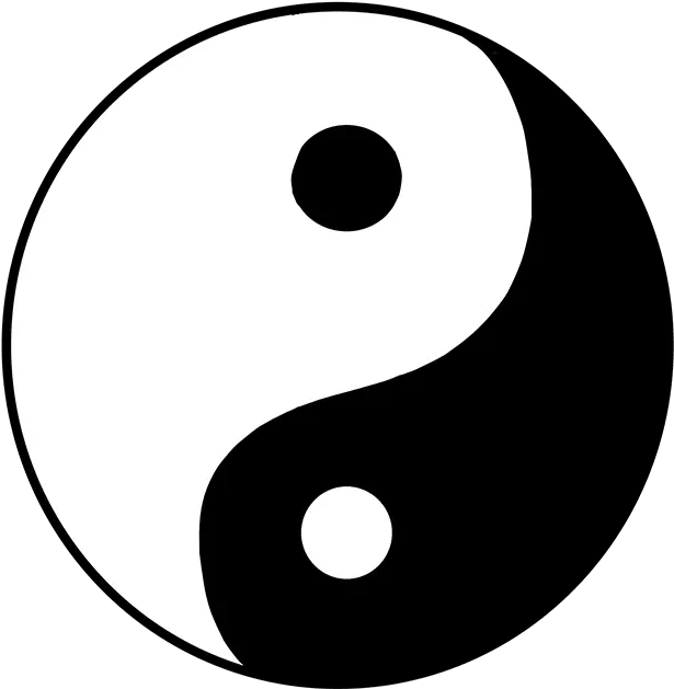 How To Draw The Yin Yang Symbol Really Easy Drawing Tutorial Drawing Yin And Yang Png Yin Yang Symbol Png