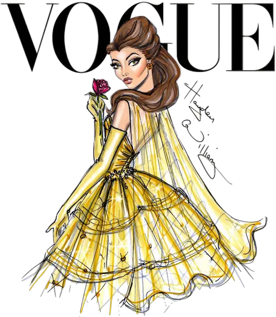 Princesas Vogue Png Disney Princesses As Models Vogue Png Transparent ...