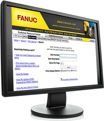 Fanuc Customer Login For All Product Lines America Electronics Brand Png Customer Portal Icon