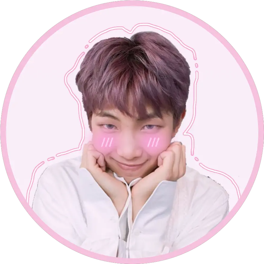 Download Namjoon Bts Rapmonster Bangtan Monie Kim Nam Joon Namjoon Png Cute Rap Monster Png