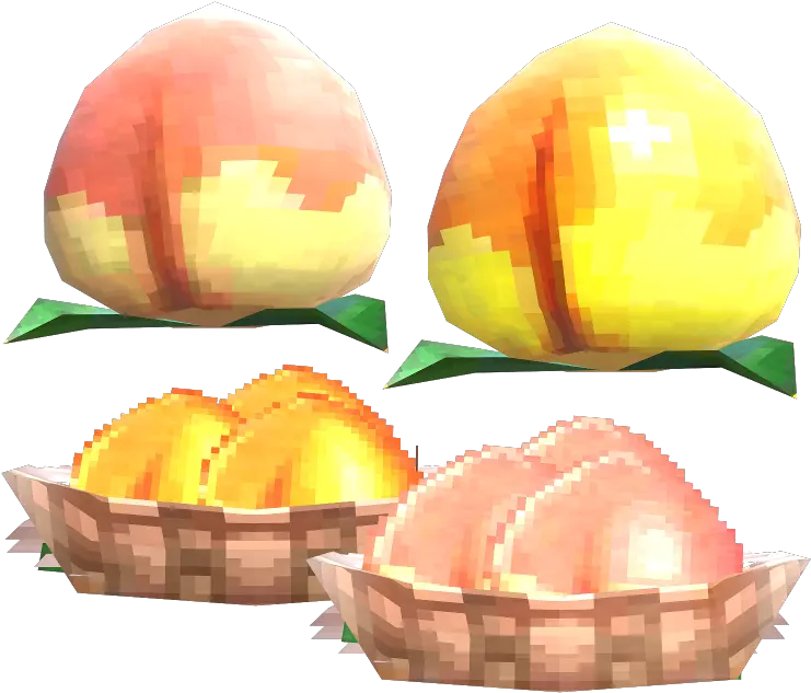 3ds Animal Crossing New Leaf Peach The Models Resource Animal Crossing Peach Sprite Png Peach Transparent