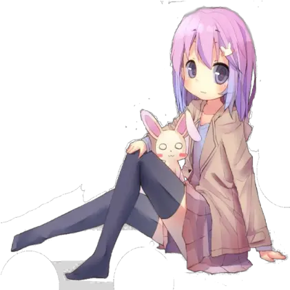 Anime Girl Transparent 3 Kawaii Transparent Anime Girl Png Transparent Anime Girl