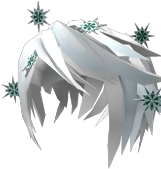 Frozen Snowflake Hair Youtube Free Roblox Hair Png Frozen Snowflake Png