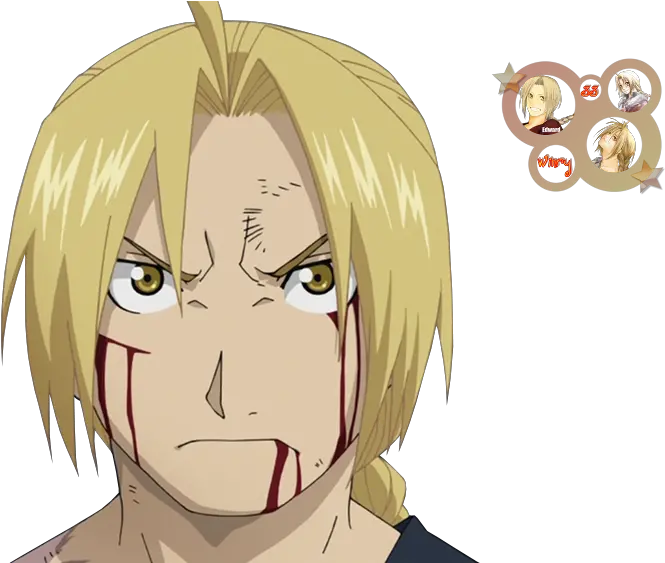 Edward Elric Fullmetal Alchemist Brotherhood 10 Anime Edward Elric Brotherhood Face Png Edward Elric Png