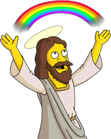 Jesus Christ Foda Se Arco Iris Png Jesus Christ Png