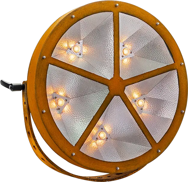 Retro Led Circle Png Stage Lighting Png