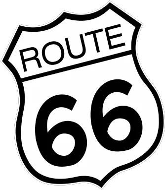 Download Route 66 Logo Transparent Route 66 Transparent Png Route 66 Logo