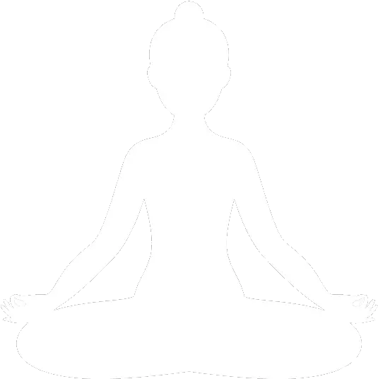 Download Hd Yoga And Meditation Yoga Png Logo White Yoga White Png Meditation Png