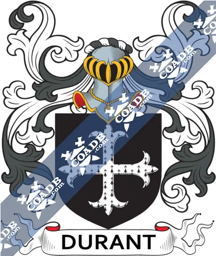 Durant Family Crest Coat Of Arms And Name History English Smith Family Crest Png Durant Png