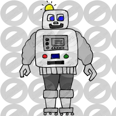 Robot Picture For Classroom Therapy Use Great Robot Clipart Robotic Toy Png Robot Clipart Png