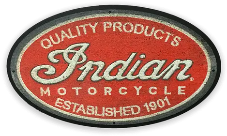 Indian Motorcycle Scripted Logo Patch Sign Label Png Motorcycle Logo