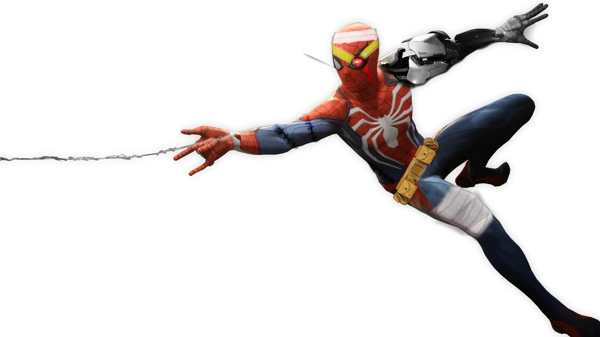 Download I Made A Cyborg Spider Man Spider Man Cyborg Suit Ps4 Png Cyborg Png