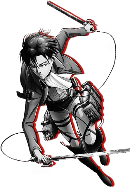 Snk S2 Levi Ackerman U201d Black Levis Attack Levi Red And Black Aot Png Levi Ackerman Transparent