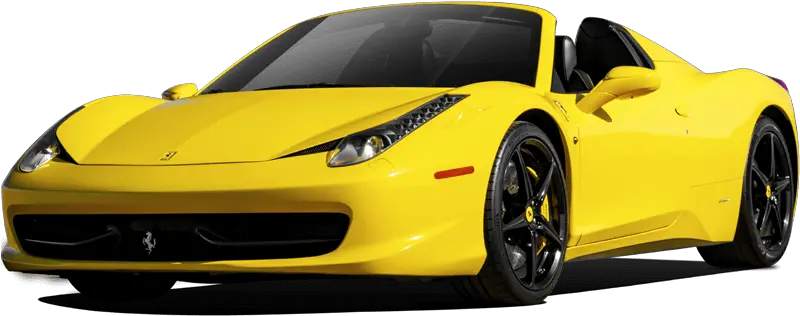 Download 2015 Ferrari 458 Italia Spider Ferrari 458 Full Ferrari 458 Italia Yellow Png Ferrari Transparent