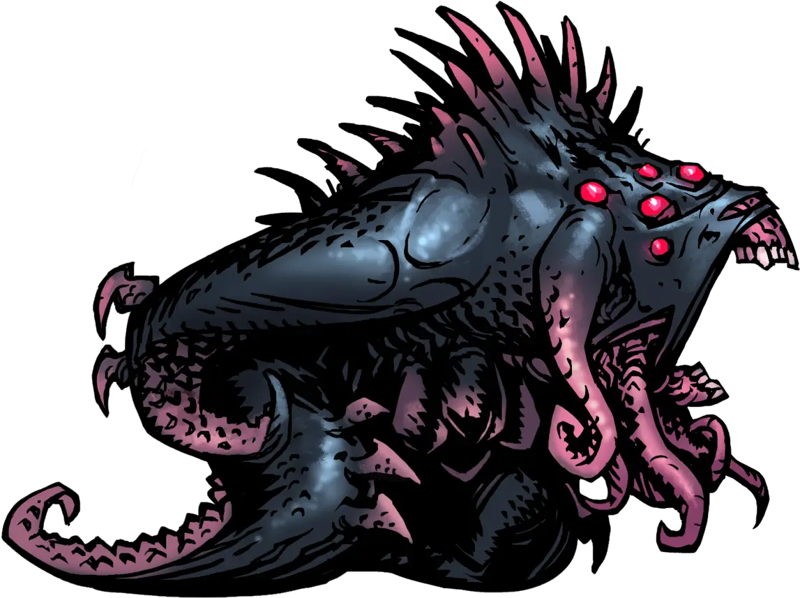 Shambler Official Darkest Dungeon Wiki Rpg Maker Mv Boss Png Tentacle Png