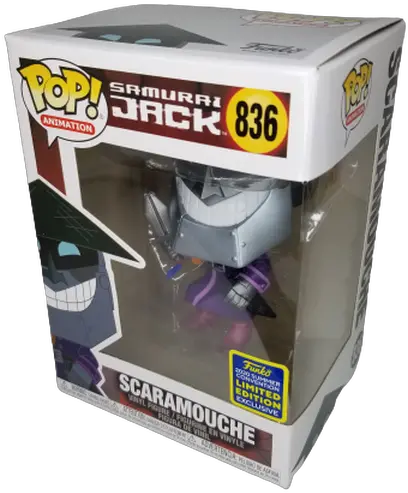 Pop Animation Samurai Jack 836 Scaramouche Sdcc2020 Shared Fictional Character Png Samurai Jack Logo