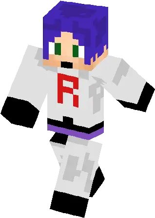 Team Rocket James Skin Team Rocket Minecraft Skins James Png Team Rocket Logo Png