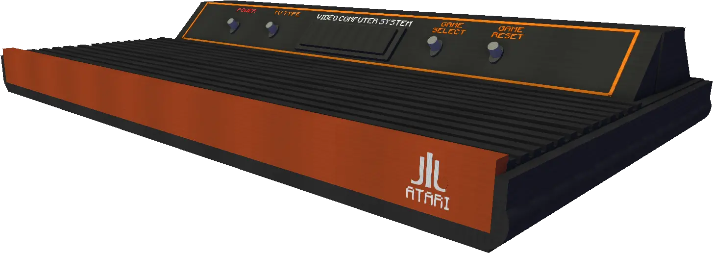 Atari 2600 V2 Mine Imator Album On Imgur Wood Png Atari 2600 Logo