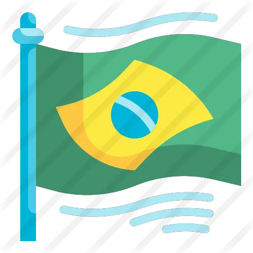 Brazil Flag Free Flags Icons Vertical Png Flag Flat Icon