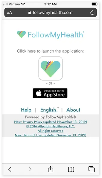 Followmyhealth Creating An Account From Invitation U2013 Mobile Technology Applications Png Google Play Icon Png