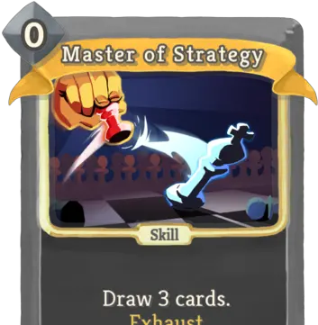 Master Of Strategy Slay The Spire Wiki Fandom Slay The Spire Terror Png Strategy Png