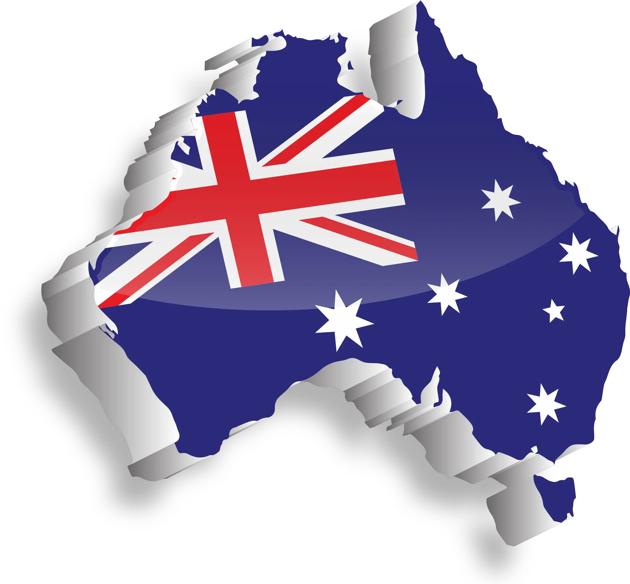 Australia Map 3d Png Image Free Stop 5g Australia Australia Flag Png