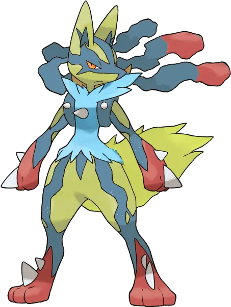 Shiny Mega Lucario Png Vector Mega Shiny Lucario Png Lucario Transparent