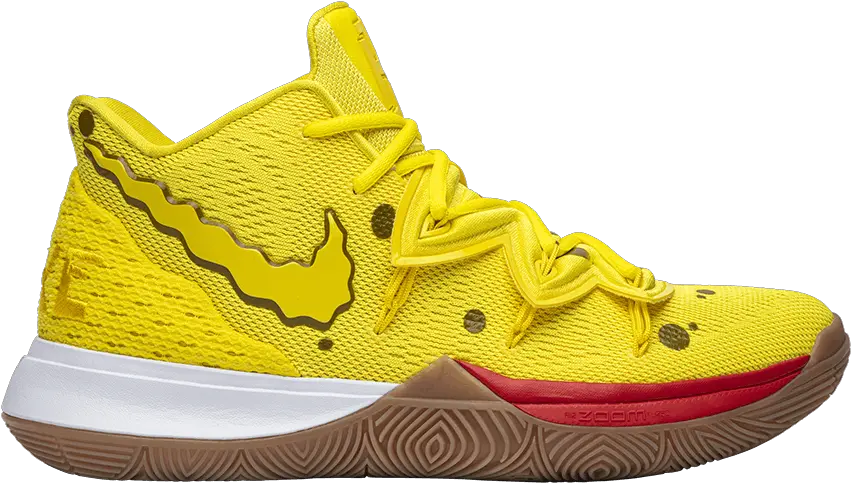 Spongebob Squarepants X Kyrie 5 Goat Spongebob Shoes Png Kyrie Png