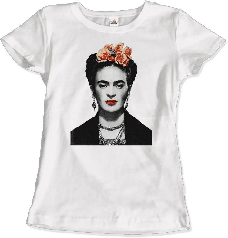 Frida Kahlo With Flowers Poster Artwork T Shirt Frida Kahlo Png Frida Kahlo Png